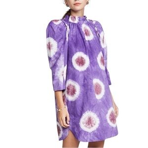 Sea New York Tie Dye Mini Dress Purple Size 8